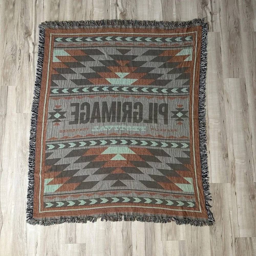 Pilgrimage‎ Festival Throw Blanket 58